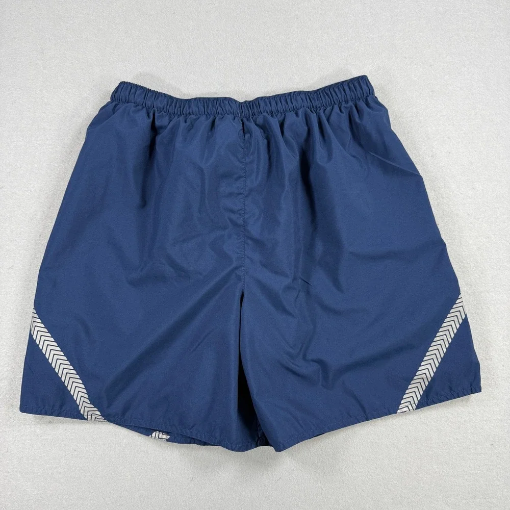 U.S. Air Force PT Shorts Men Large Blue Reflective IPTU Athletic Training Trunks